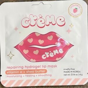 Crème Pink Repairing Hydrogel Lip Mask